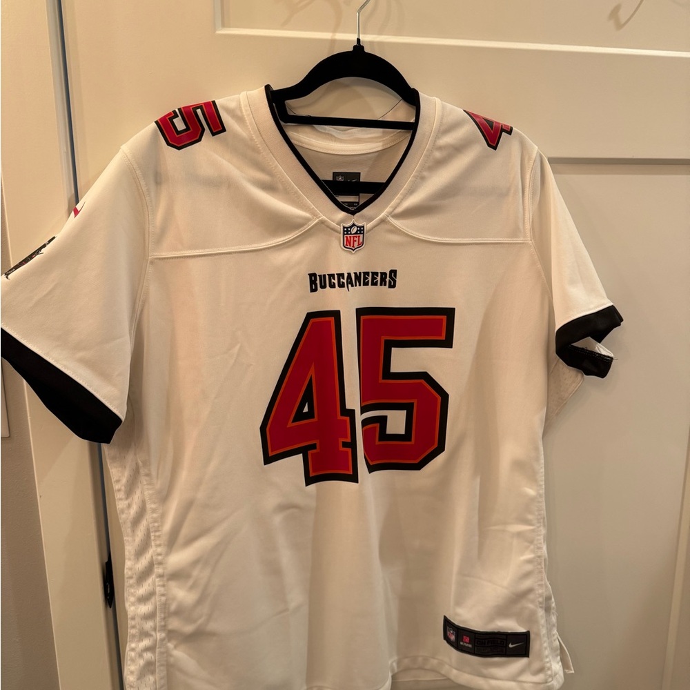 Officially Licensed NFL Tampa Bay Buccaneers Devin White Women’s Jersey